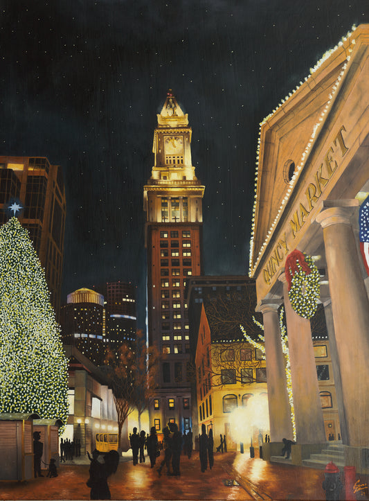 Faneuil Hall Marketplace Canvas Print