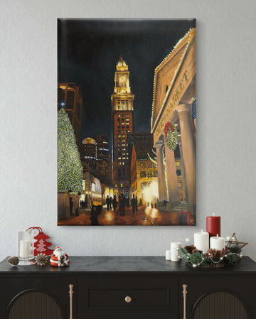 Faneuil Hall Marketplace Canvas Print