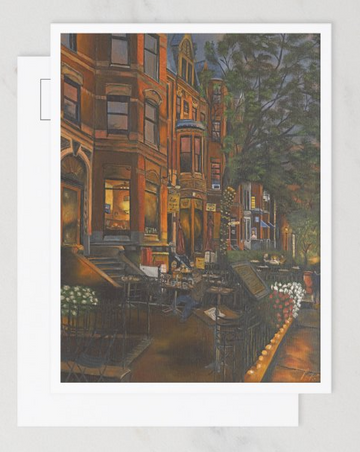 Newbury Street Postcard