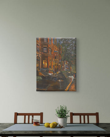 Newbury Street Canvas Print
