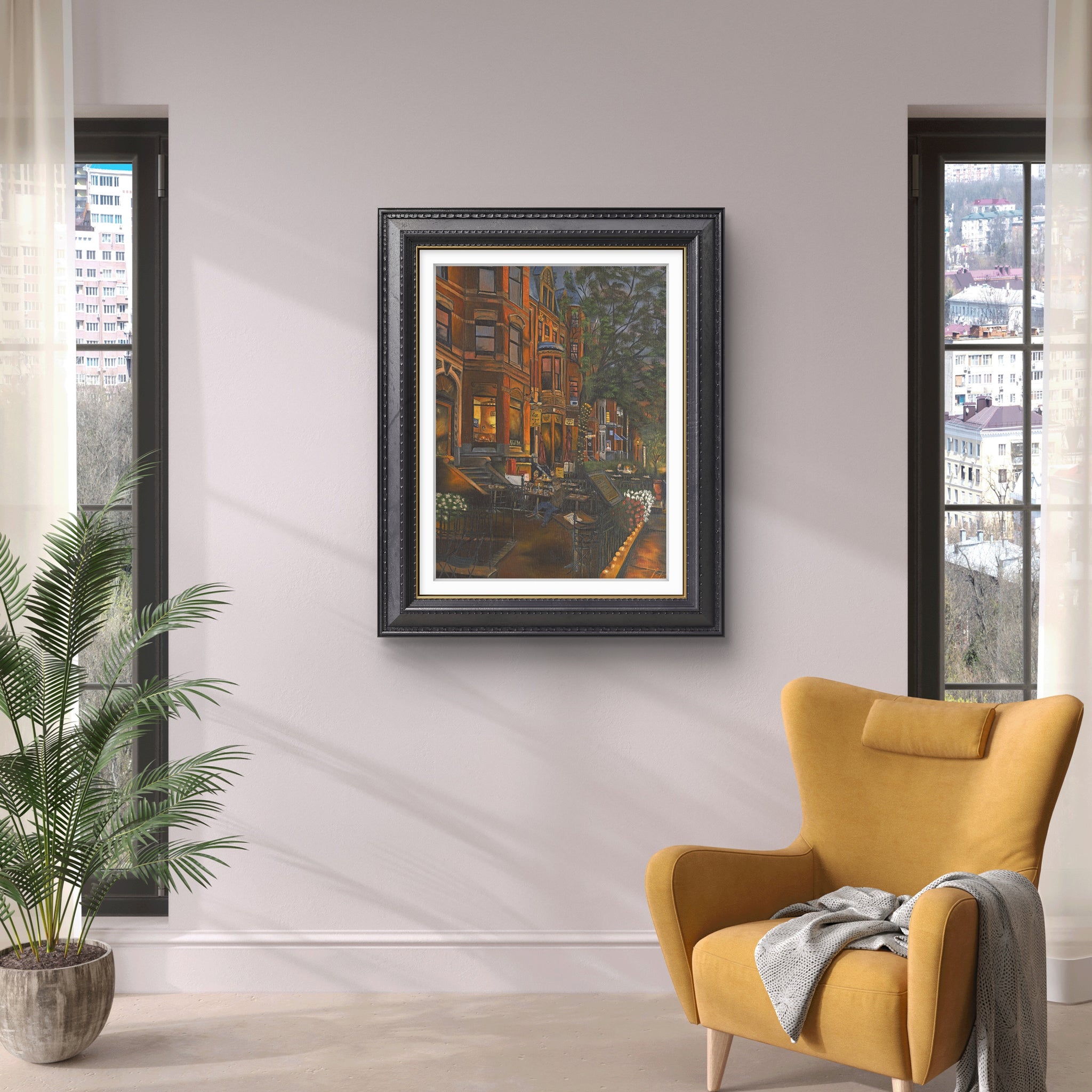 Newbury Street Fine Art Print