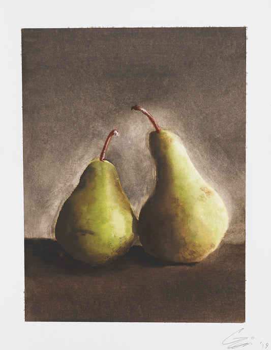 Pair Of Pears Fine Art Print