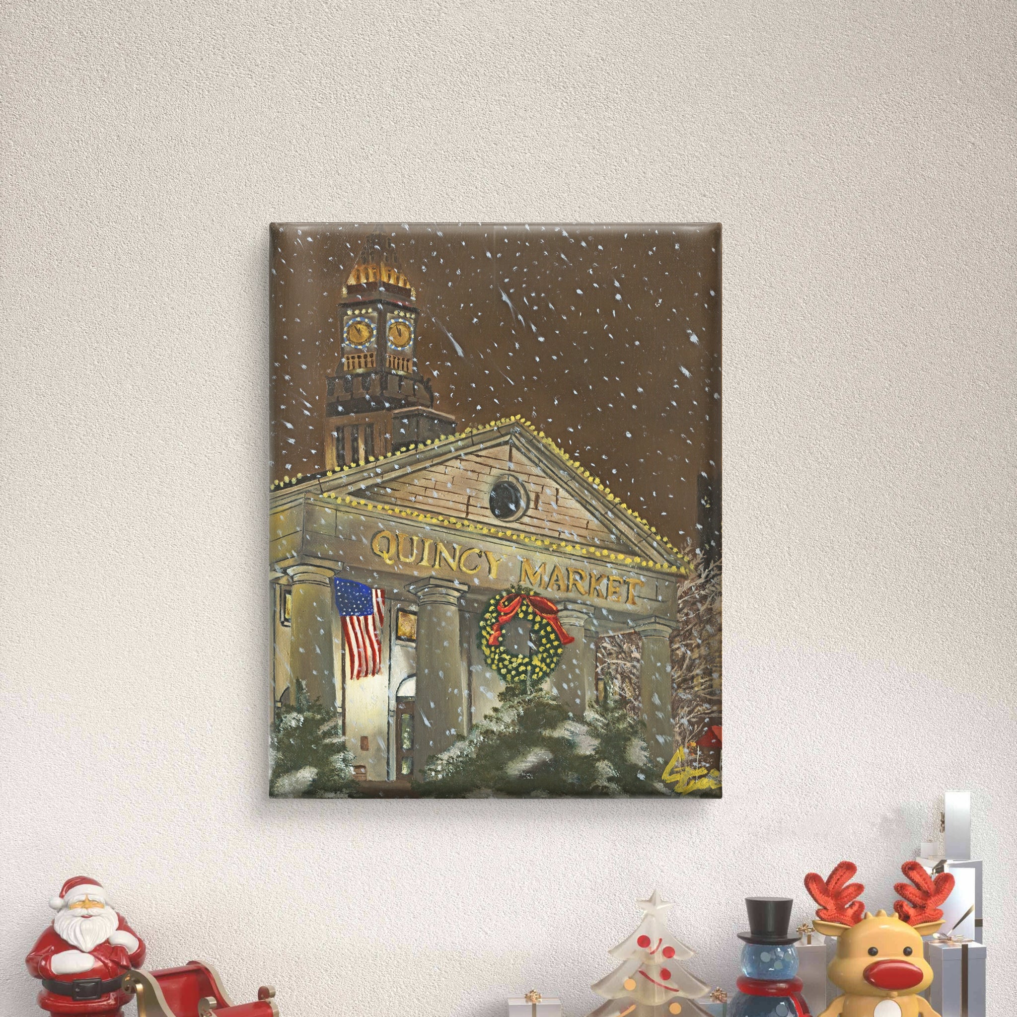 Qunicy Market Canvas Print