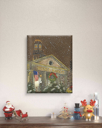 Qunicy Market Canvas Print