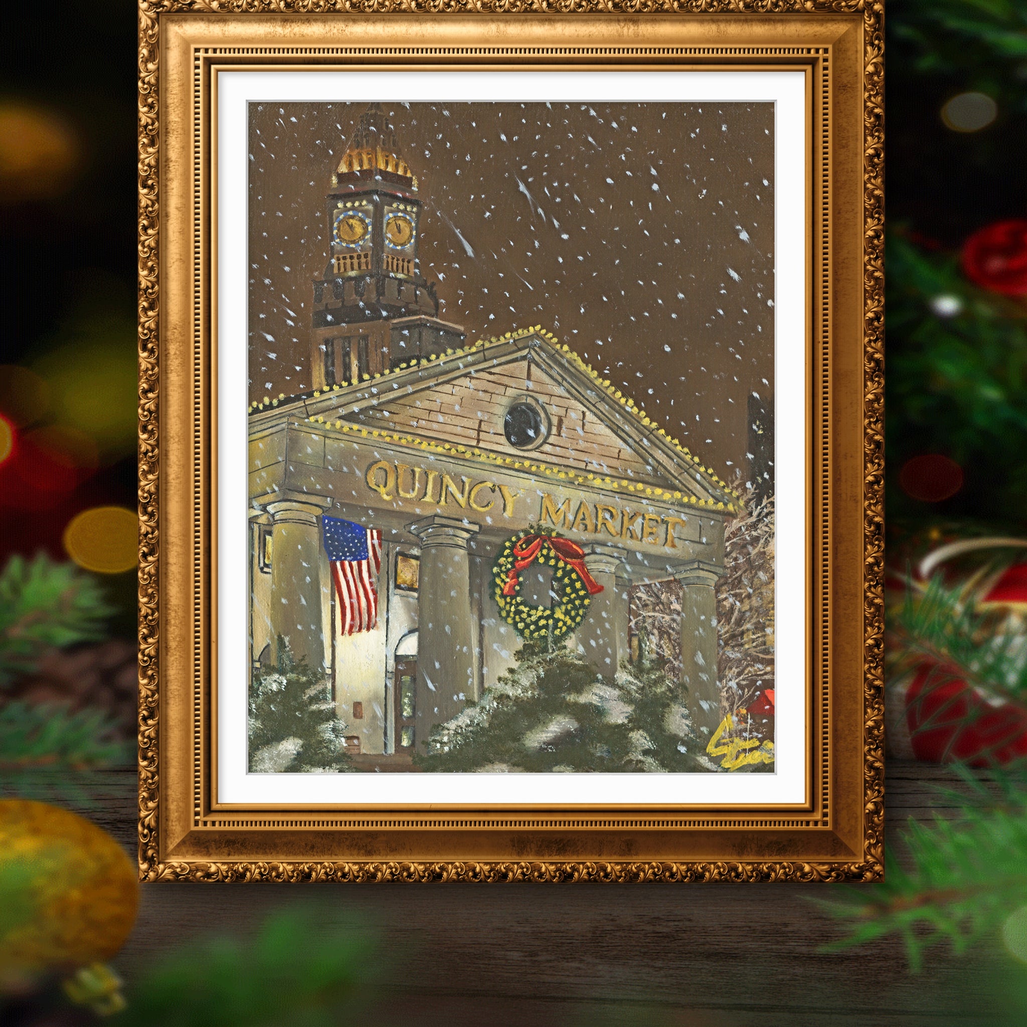 Qunicy Market Fine Art Print
