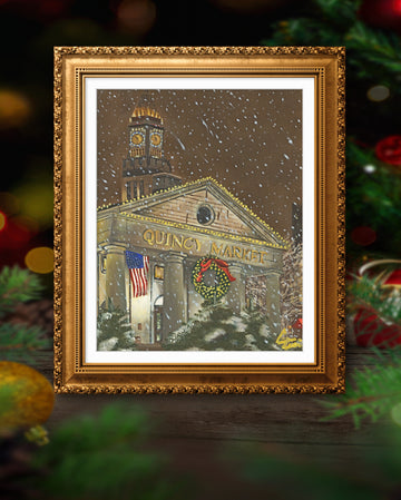 Qunicy Market Fine Art Print