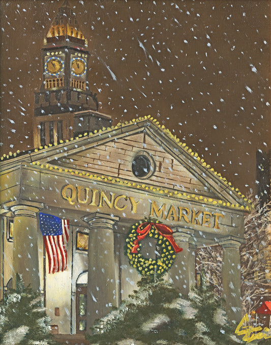 Qunicy Market Canvas Print