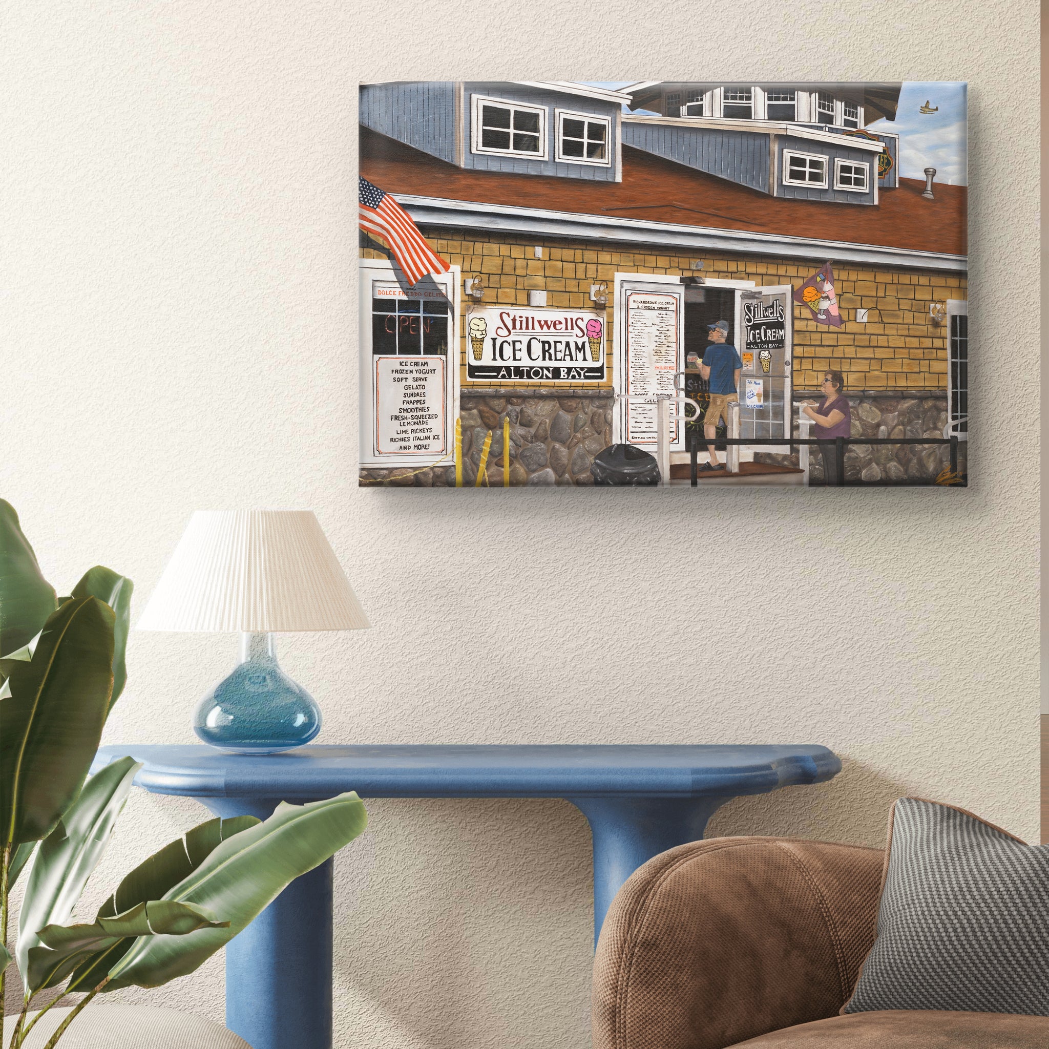 Still wells Canvas Print
