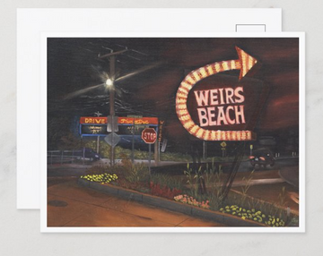 Weirs Beach Postcard