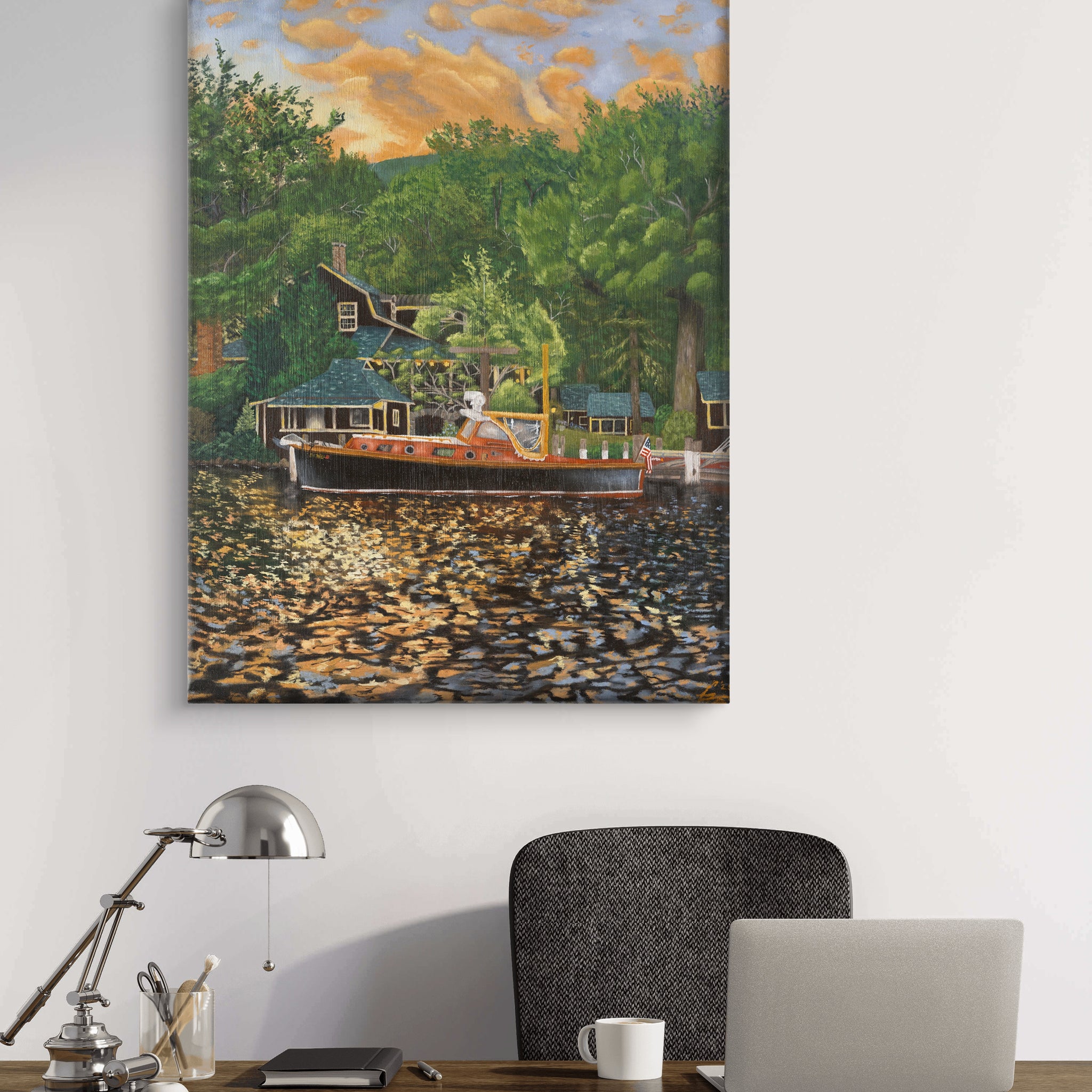 Woodmans Cove Canvas Print