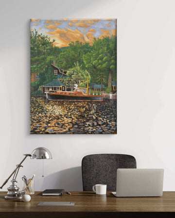 Woodmans Cove Canvas Print