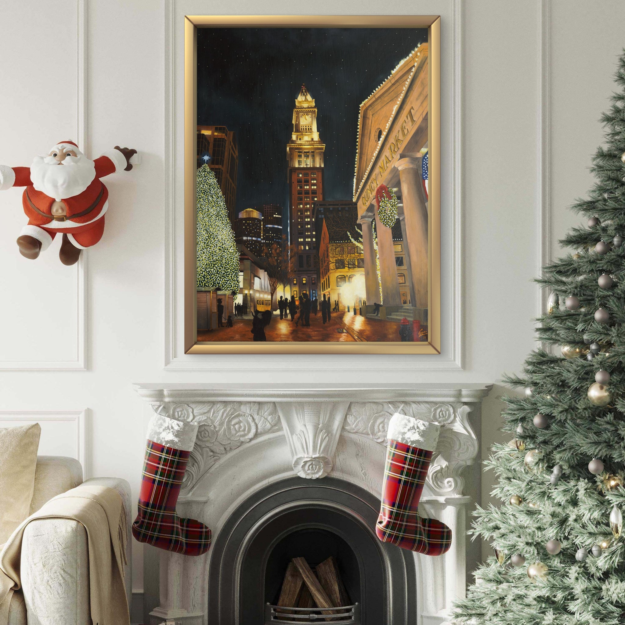 Faneuil Hall Marketplace Fine Art Print